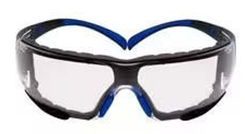 [7100156104] SF401SGAF-BLU-F - 3M™ SecureFit™ Safety Glasses SF401SGAF-BLU-F, Blue/Gray, Clear
Scotchgard™ Anti-fog Lens, Foam Gasket, 20 EA/Case