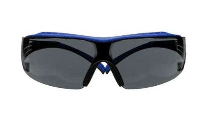 [7100180050] SF402XSGAF-BLU - 3M™ SecureFit™ 400 Series Safety Glasses SF402XSGAF-BLU, Blue/Gray, Gray Scotchgard™ Anti-Fog/Anti-Scratch Lens, 20 ea/Case