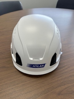 [Hylan-280-HP1491RM-01] Hylan Logoed White Traverse Climbing Helmet 18/case - Proof ID 29180-4