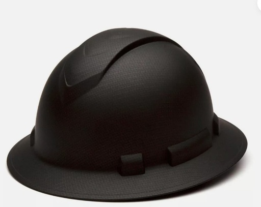 [HP54117-HPCIND] HPC IND Ridgeline Full Brim 4 Pt Ratchet Suspension - Black Graphite Pattern