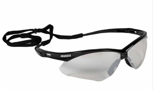 [25685] KleenGuard™ Nemesis™ Safety Glasses, black frame, indoor/outdoor uncoated lens 12/box 