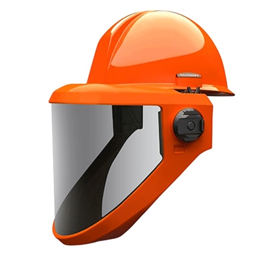 [AS1000HAT-SPL] Helmet, Salisbury PrismShield 10 Cal Faceshield & Hard Hat