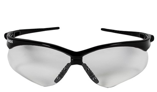 [25679] KleenGuard™ Nemesis™ Safety Glasses, Black frame, Clear, Anti-fog lens 12/box