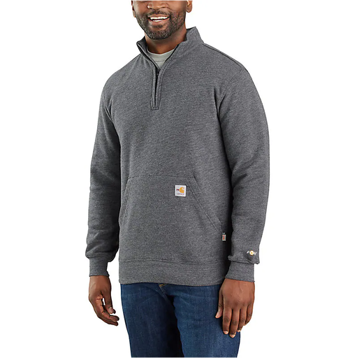 Carhartt Men's FR Force® Loose Fit Midweight Mock Neck Sweatshirt