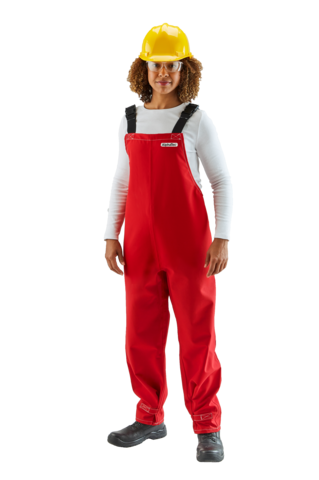 Ansell 66-662 FR AlphaTec® Breathable Polyester Bib Overall