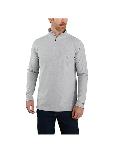 Carhartt Men's Force Relaxed Fit Quarter Zip Pocket T-Shirt