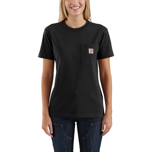 Carhartt Women's Loose Fit Heavyweight Short-Sleeve Pocket T- Shirt- NON FR