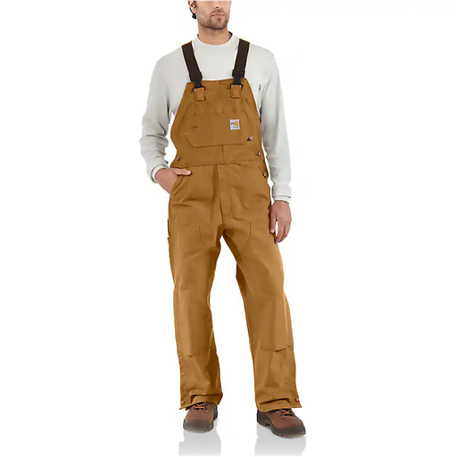 Carhartt Men's FR Duck Bib Overall/Unlined
