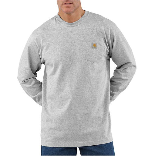 Carhartt Men's Loose Fit Heavyweight Long-Sleeve Pocket T-Shirt