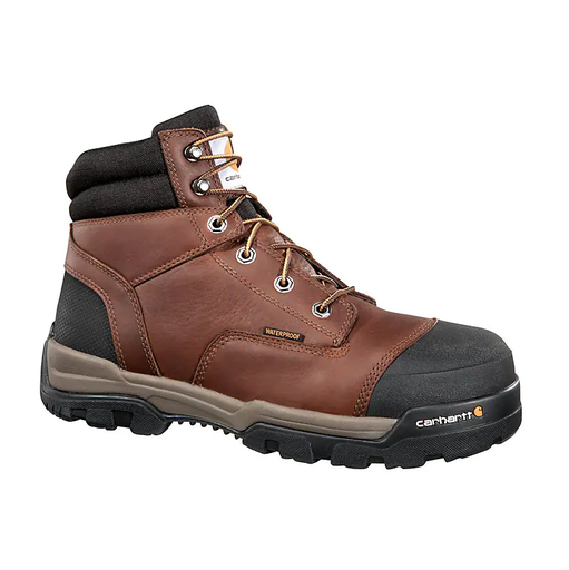 Boots, Carhartt -6" Ground Force Composite Toe - Peanut Oil Tan Leather.