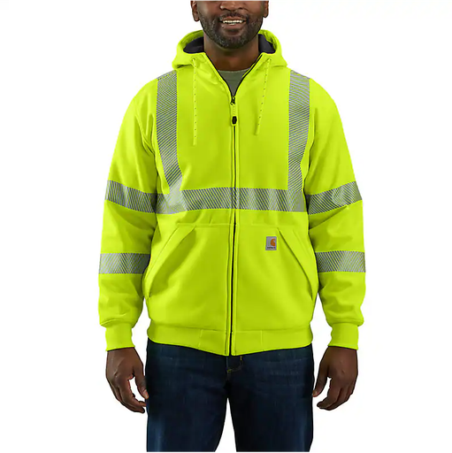 Carhartt Men's High-Visibility Loose Fit Midweight Thermal-Lined Full-Zip