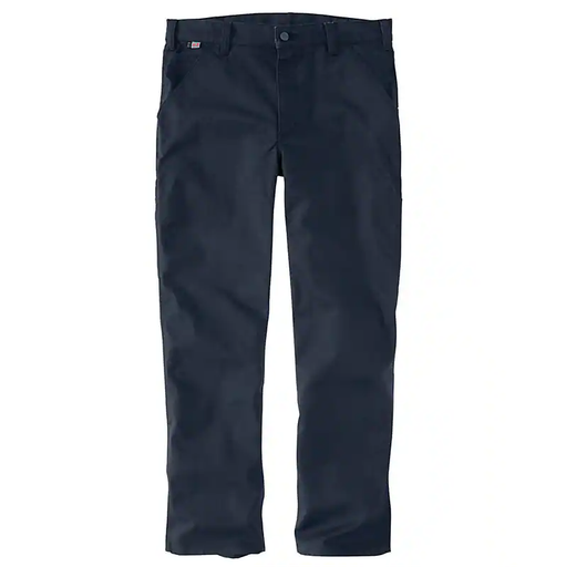 [D-105014-I26W44L34] Carhartt Men's FR Rugged Flex Relaxed Fit Duck Utility Work Pant