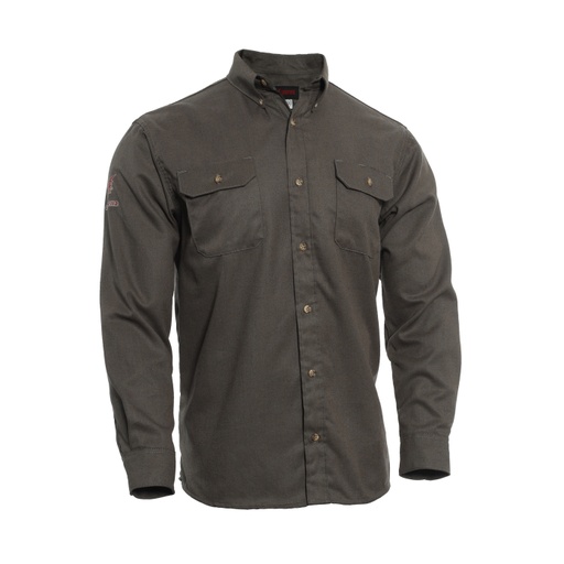 DRIFIRE TECGEN Mens FR Work Shirt, Grey TCG0115 