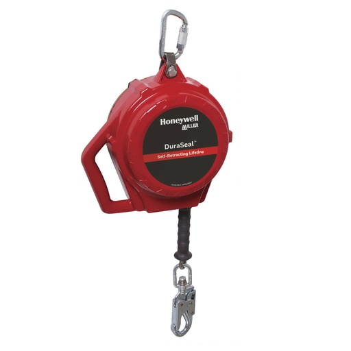 [493-SSRL50S1] Honeywell/Miller DURASEAL 50-FT LENGTH SSCABLE 2 CARABINERS SRL 