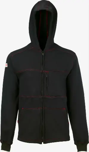 Jacket - NFPA 2112 & NFPA 70E Compliant - CAT 3 Protection - FR Hoodie with Full Zip - Variants