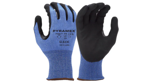 GL613C- Pairs Gloves Nitrile 18G A4 Touch Screen 