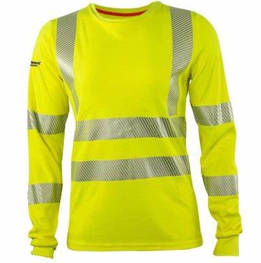 DRIFIRE Women's FR Hi-Vis Long Sleeve T-Shirt Class 3.