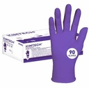 Gloves, Nitrile, Purple, Textured Fingertips