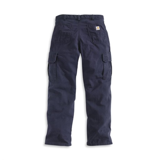 Men Flame Resistant Canvas Cargo Pants - Navy