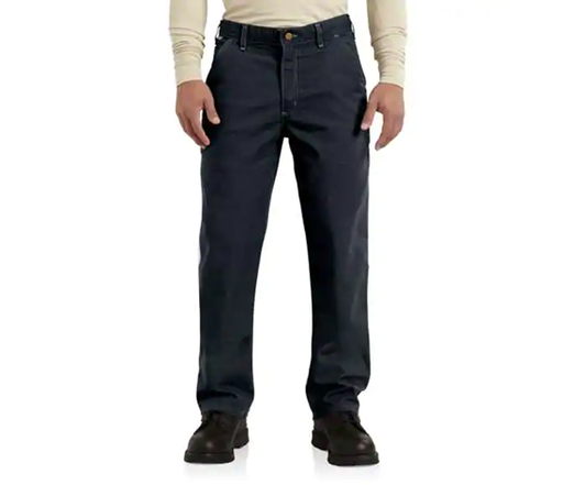 FR Washed Duck Work Dungaree - Dark Navy