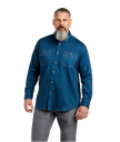 ***Item Discontinued in SkyFall-Limited Quantities*** Limited Quantities available* Ariat Men's FR Solid Vent Long Sleeve Work Shirt 