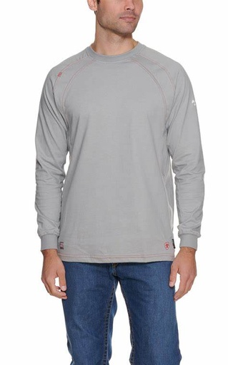 Ariat Men's FR Crew Long Sleeve Work T-Shirt
