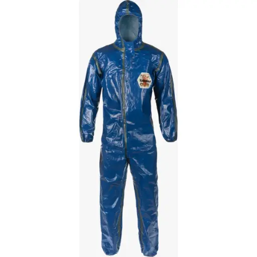 Coverall - For disposable protection against flames and chemicals for your primary FR/Arc protective clothing - 6 per Case