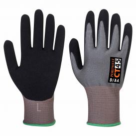 CT45 - CT Cut D18 Nitrile Glove A4 - Gray/Black