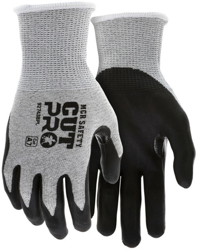 92743BP - MCR Safety CutPro® - 13-Gauge HyperMax® Shell - Cut, Abrasion, and Puncture Resistant Work Gloves