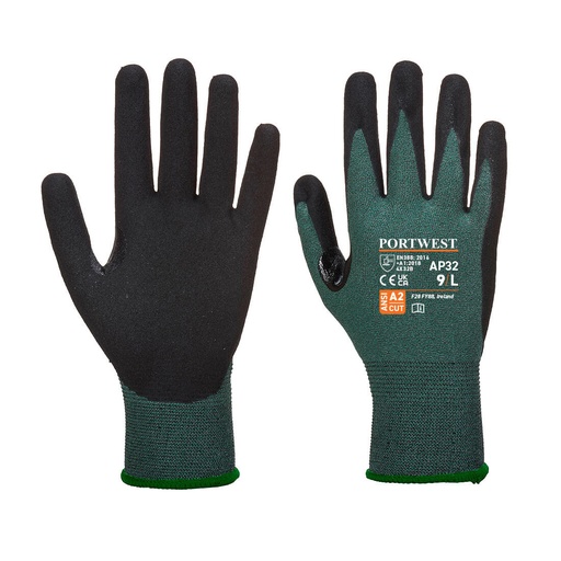 AP32 - Cut B18 Dexti Pro Nitrile Glove A2 Black/Gray