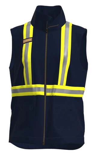 Womens Enhanced Visibility FR Vest - Navy