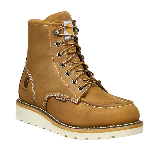 *Carhartt -Women's Waterproof 6" Moc Toe  Wedge Boot - Brown Oil Tanned-Variants