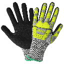 CIA186MF - PAIR Vise Gripster C.I.A. Cut 6 and Impact 2 Resistant Nitrile-Coated Tuffalene Gloves with Touch Screen Fingers